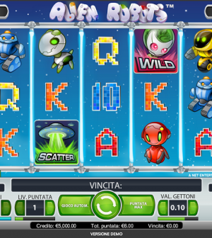 Alien Robots slotmachine