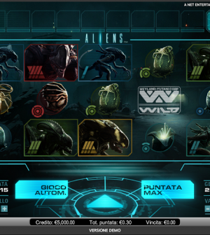 Aliens slotmachine