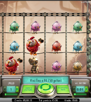 Eggomatic slotmachine