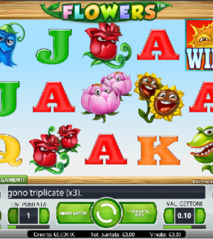 Flowers slotmachine