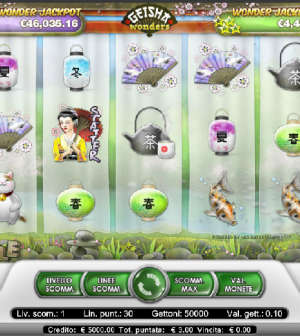 Geisha Wonders slotmachine