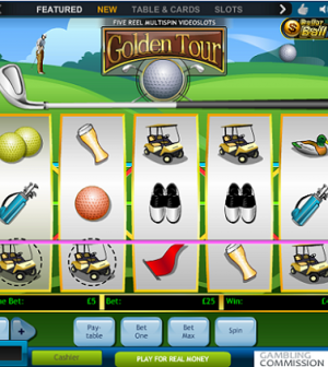 Golden Tour Slot Machine