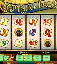 Captain's treasure slotmachine