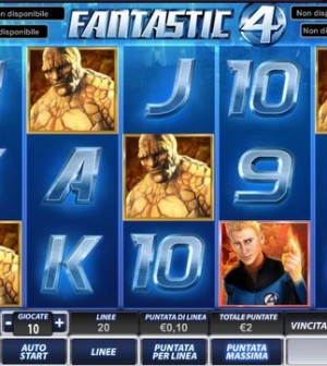 I fantastici 4 slotmachine