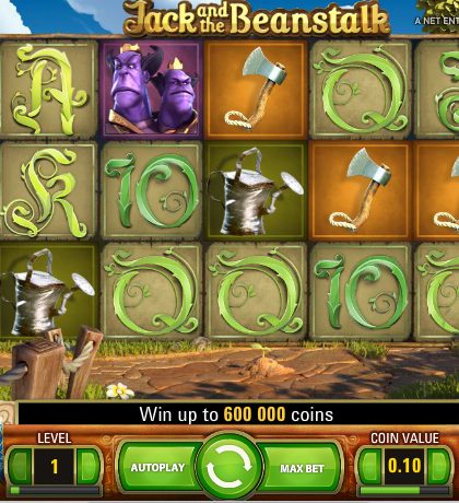 Jack and the Beanstalk slot online: come giocare
