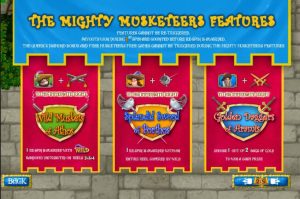 The Three Musketeers slot online