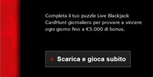 Live Blackjack CardHunt PokerStars Casino