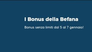 Bonus StarCasinò Befana